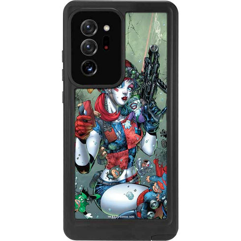 DC Comics Harley Quinn Little Black Book Cover#47 New 52 Art by Jim Lee Galaxy Note20 Ultra 5G Waterproof Case